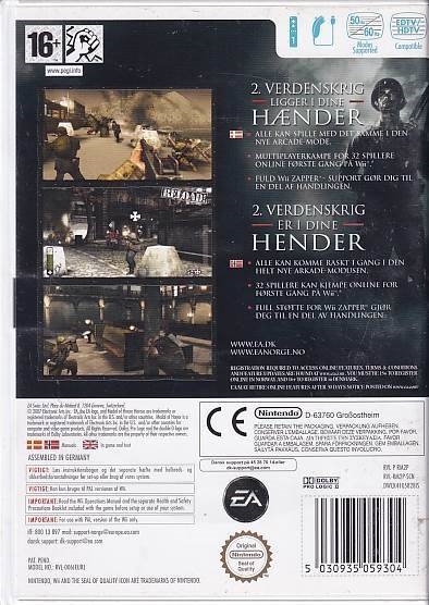 Medal of Honor Heroes 2 - Wii (B Grade) (Genbrug)